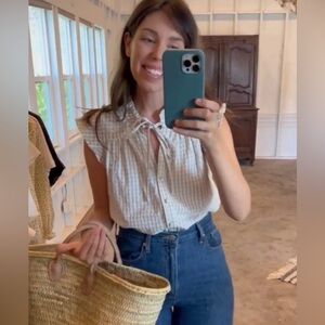 Neuflora Gingham Wellington Blouse